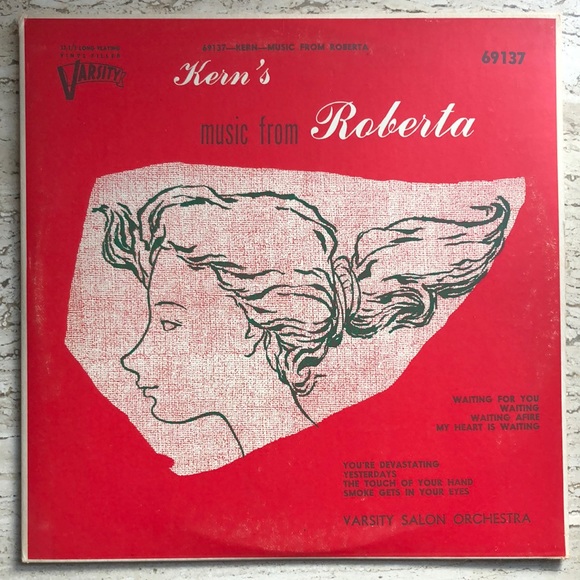 Varsity Salon Orchestra Roberta Vinyl Lp - Picture 2 of 7